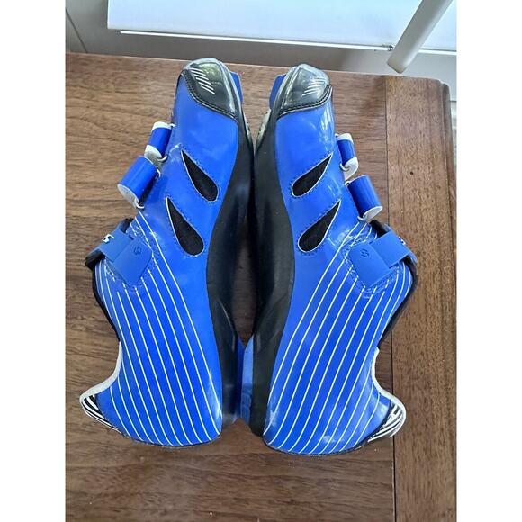 Sidebike Blue Black Cycling Clip in Shoes Men\'s Size 8 Women’s Size 9 SD-003 main image 5